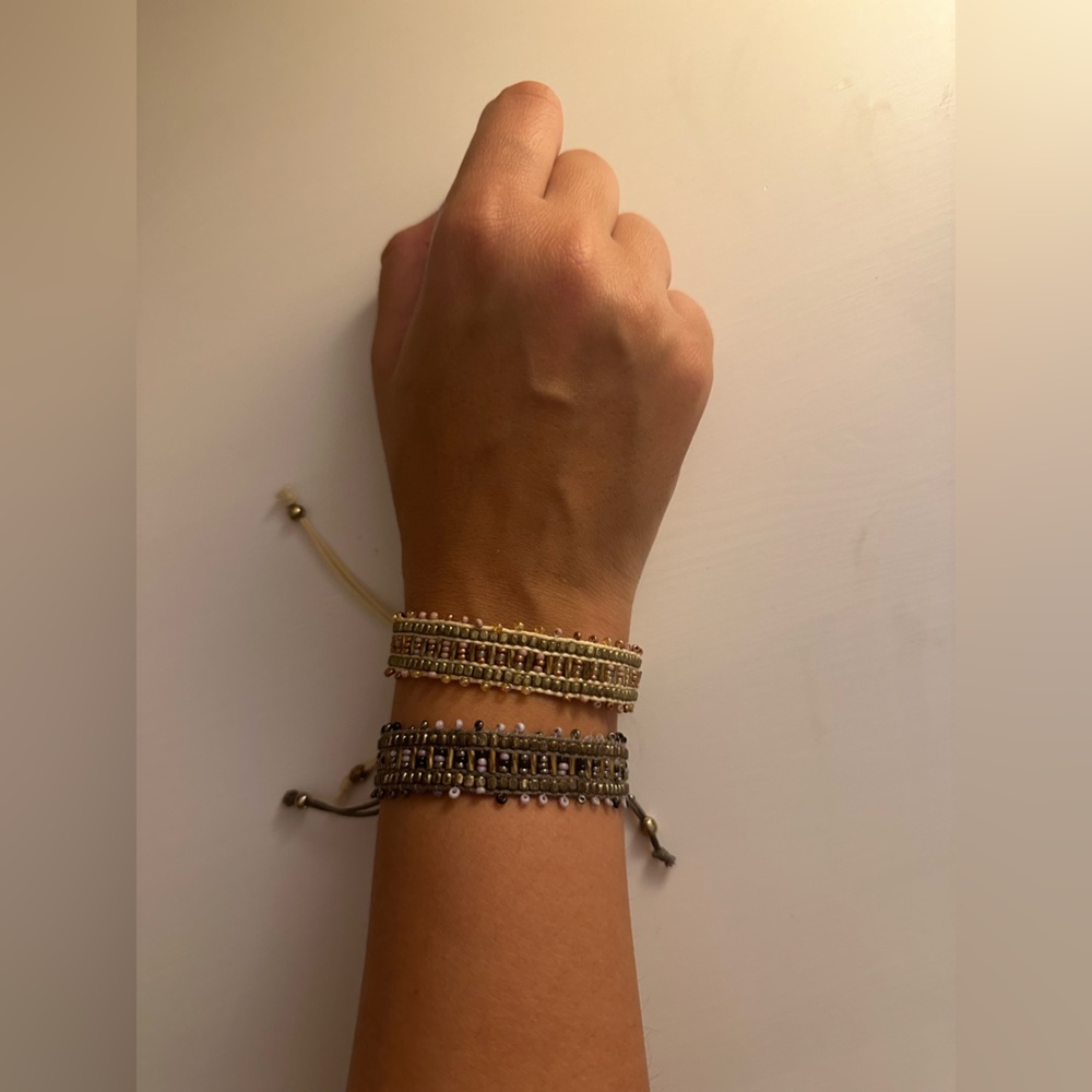 Two bead bracelets - never used!